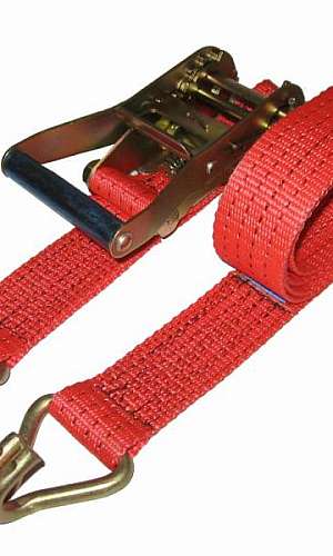 Cinta com catraca para amarração de carga Cinta com catraca para amarração de carga